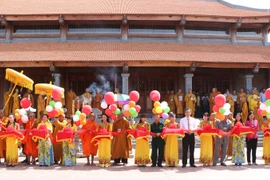​Inauguration du monastère zen Truc Lâm Bac Liêu