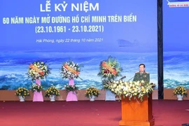 Célébration du 60e anniversaire de l'ouverture de la piste maritime Hô Chi Minh 
