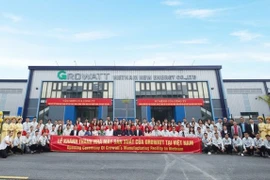 Le producteur d'onduleurs Growatt inaugure une usine à Hai Phong