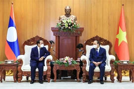 Activités du président vietnamien Nguyen Xuan Phuc au Laos