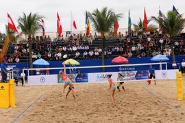 Ouverture du Championnat du monde de volley-ball de plage féminin de Tuan Chau 2019