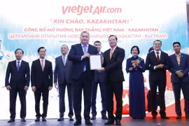 Vietjet Air ouvre des vols directs entre le Vietnam et le Kazakhstan