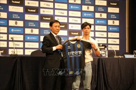 L’attaquant vietnamien Cong Phuong recruté par le club sud-coréen Incheon United