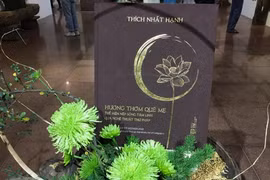 Une exposition de calligraphies du moine bouddhiste zen Thich Nhât Hanh à Hanoï