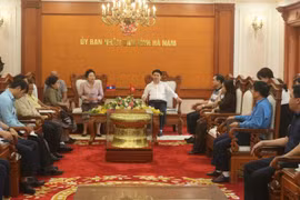 Syndicat : une délégation du Laos en visite dans la province de Ha Nam