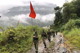 Hà Giang et Yunnan (Chine) organisent une patrouille frontalière conjointe