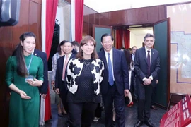 La présidente grecque Katerina Sakellaropoulou en visite à Hô Chi Minh-Ville