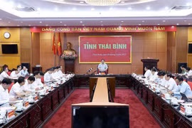 Le PM Pham Minh Chinh exhorte Thai Binh à élargir son espace de développement vers la mer
