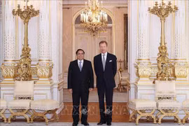 Le Premier ministre Pham Minh Chinh rencontre le Grand-Duc de Luxembourg Henri