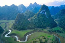 Deux sites nationaux reconnus dans le géoparc mondial de Cao Bang