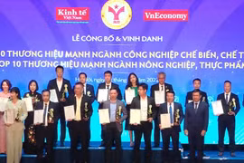 Florilège de prix de la marque vietnamienne d’excellence 