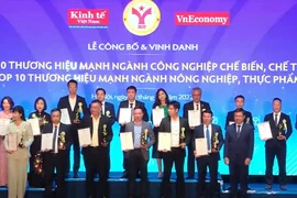 Florilège de prix de la marque vietnamienne d’excellence 