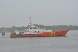Recherche et sauvetage des membres du navire de transport VANDON ACE