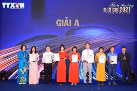 Le Prix de presse de l'Agence vietnamienne d'Information 2021