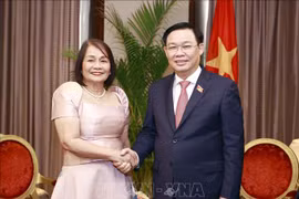 Le président de l’AN rencontre la gouverneure du Davao oriental (Philippines)