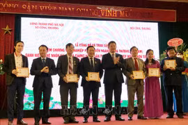 Hanoi met à l’honneur ses artisans et ses produits industriels ruraux 