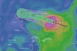 Tempête Ma-on: De fortes pluies prévues au Nord depuis l'après-midi du 25 août