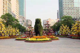 Ouverture de la rue des fleurs Nguyên Huê à Hô Chi Minh-Ville