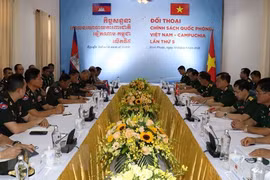 Le Vietnam et le Cambodge tiennent leur 5e dialogue sur la politique de défense 