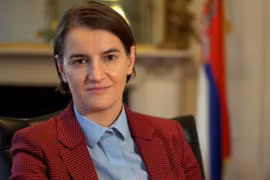 Message de félicitations à la Première ministre serbe