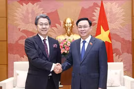 Le président de l’AN reçoit le président du Conseil d’administration de la JBIC