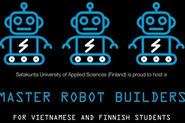 Premier concours de robots pour les lycéens vietnamiens et finlandais