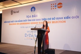 Changement des stéréotypes de genre au Vietnam : représentante de l'UNFPA