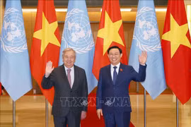 Entrevue entre le président de l’AN vietnamienne et le secrétaire général de l’ONU