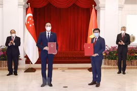 Le Front de la Patrie du Vietnam et l’Association du peuple de Singapour boostent leur coopération