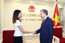Le ministre de la Sécurité publique reçoit la coordinatrice résidente de l’ONU