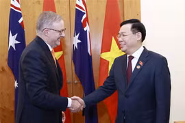 Entrevue entre le président de l’AN vietnamienne et le PM australien