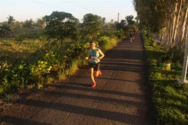 Tournoi international du marathon à Hau Giang