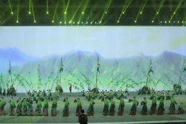 Répétition générale de la cérémonie d’ouverture des SEA Games 31
