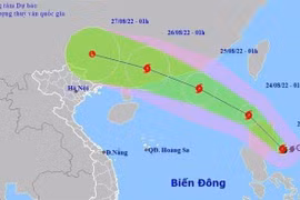 La tempête tropicale Ma-on se déplacerait vers le Nord-Ouest
