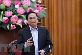 Le PM exhorte à garantir l'approvisionnement en électricité pour le développement économique