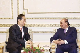 Le président vietnamien rencontre le Premier ministre sud-coréen