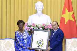 Le président Nguyen Xuan Phuc reçoit la secrétaire générale de l'OIF