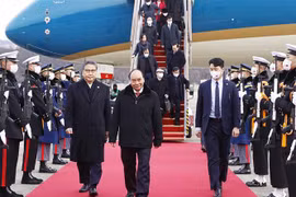 Le président Nguyên Xuân Phuc entame sa visite officielle en République de Corée