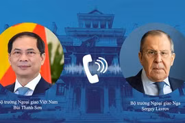 Vietnam-Russie : les ministres des AE s'entretiennent par téléphone sur la situation en Ukraine