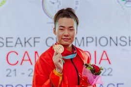 Le Vietnam remporte cinq médailles d'or lors des 9es championnats de karaté d'Asie du Sud-Est