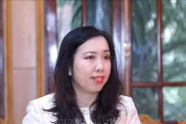 La vice-ministre des Affaires étrangères Le Thi Thu Hang. Photo: VNA