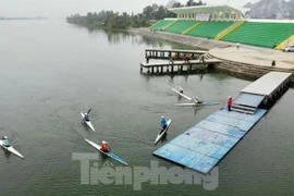Centre national de formation d'aviron de la ville de Hai Phong, où se dérouleront les Championnats d'Asie du Sud-Est d'aviron et de canoë pour les moins de 19 ans 2024. Photo: tienphong