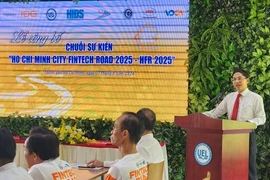 Annonce d'une série d'événements sur la Fintech à Ho Chi Minh-Ville en 2025. Photo: VNA