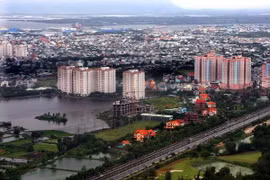 Un coin de la ville de Vung Tau. Photo: VNA