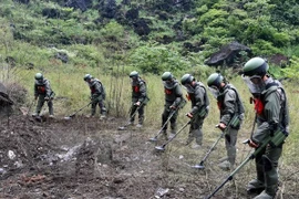 Vietnam et Chine coopèrent dans le déminage à la frontière 