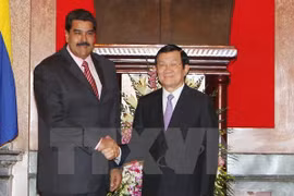 Entretien Truong Tan Sang-Nicolás Maduro
