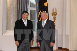 Le président allemand est satisfait du développement des relations avec le Vietnam