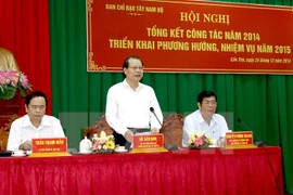Réunion récapitulative du Comité de pilotage du Nam Bo Occidental