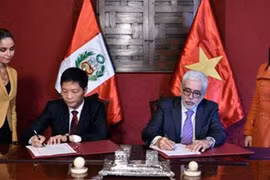 Vietnam et Pérou créent un comité intergouvernemental