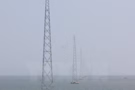 Le plus long câble électrique va traverser la mer à Kiên Giang